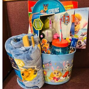 Paw patrol gift/Easter bundle 4550 preschool, throw giant coloring book